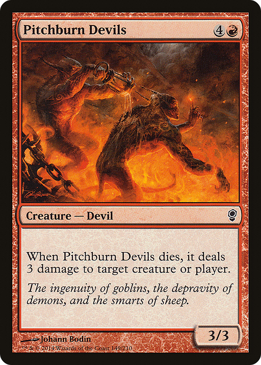 Pitchburn Devils (CNS-149) [Conspiracy] MTG Single Wizards of the Coast