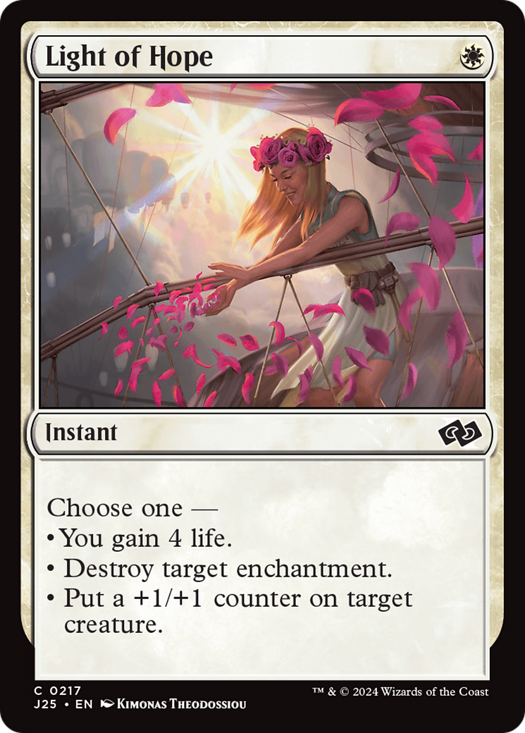 Light of Hope (J25-217) [Foundations Jumpstart] MTG Single Wizards of the Coast
