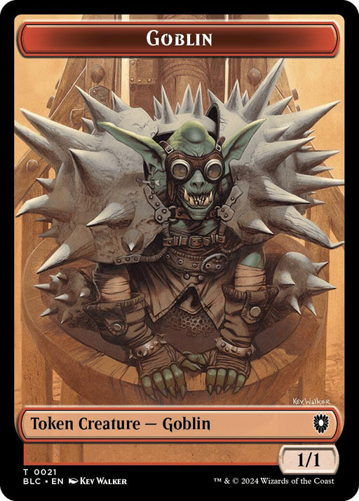 Goblin // Thopter Double-Sided Token [Tokens] Bloomburrow Commander Tokens MTG Single Magic: The Gathering