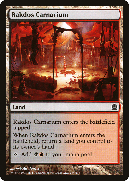 Rakdos Carnarium (CMD-284) [Commander 2011] MTG Single Wizards of the Coast