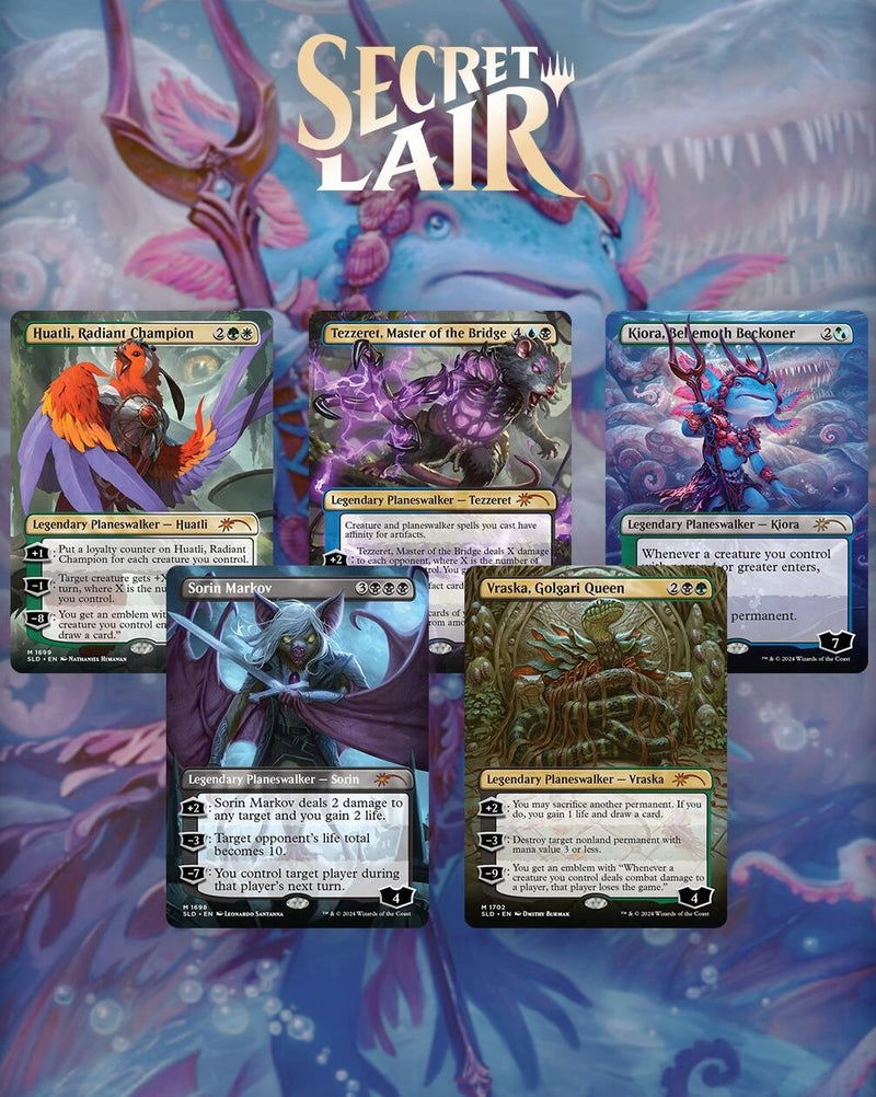 Secret Lair: Drop Series - Showcase: Bloomburrow (Rainbow Foil Edition) MTG Sealed Magic: The Gathering   