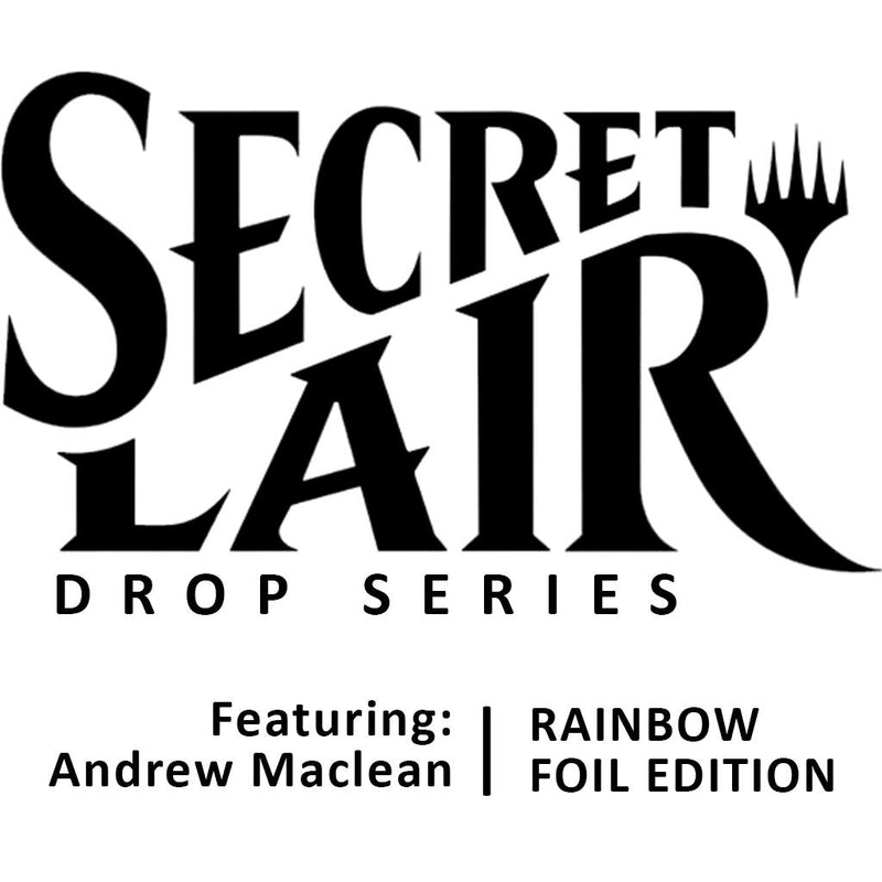 Secret Lair: Drop Series - Featuring: Andrew Maclean (Rainbow Foil Edition) MTG Sealed Magic: The Gathering   