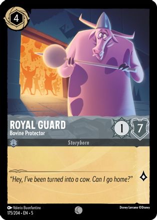 Royal Guard - Bovine Protector (175/204) [Shimmering Skies] Lorcana Single Disney