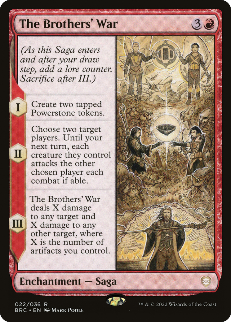 The Brothers' War (BRC-022) [The Brothers' War Commander] MTG Single Wizards of the Coast