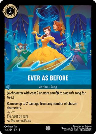 Ever as Before (162/204) [Shimmering Skies] Lorcana Single Disney
