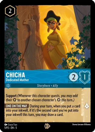 Chicha - Dedicated Mother (5) [Disney Lorcana Promo Cards] Cold Foil Lorcana Single Disney