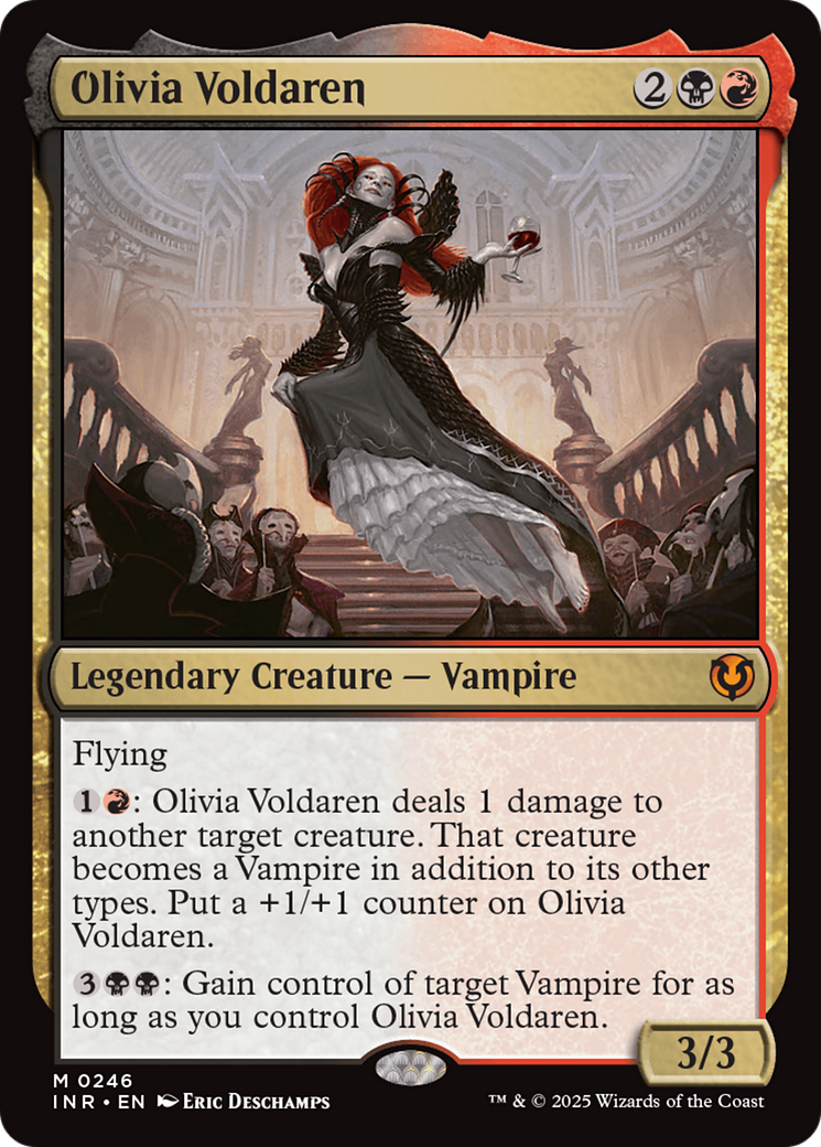 Olivia Voldaren (INR-246) [Innistrad Remastered] Foil MTG Single Wizards of the Coast