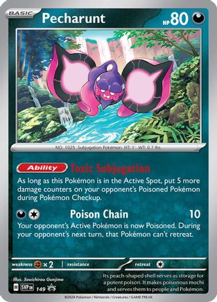 Pecharunt - 149 (149) Holofoil [Promos: SV Promo Cards] Pokemon Single Pokémon