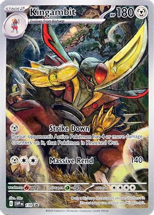 Kingambit - 130 (130) Holofoil [Promos: SV Promo Cards] Pokemon Single Pokémon