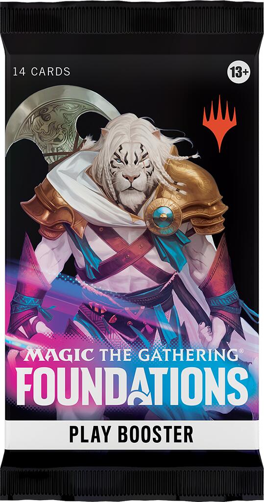 MTG Foundations - Play Booster Pack MTG Sealed Magic: The Gathering   