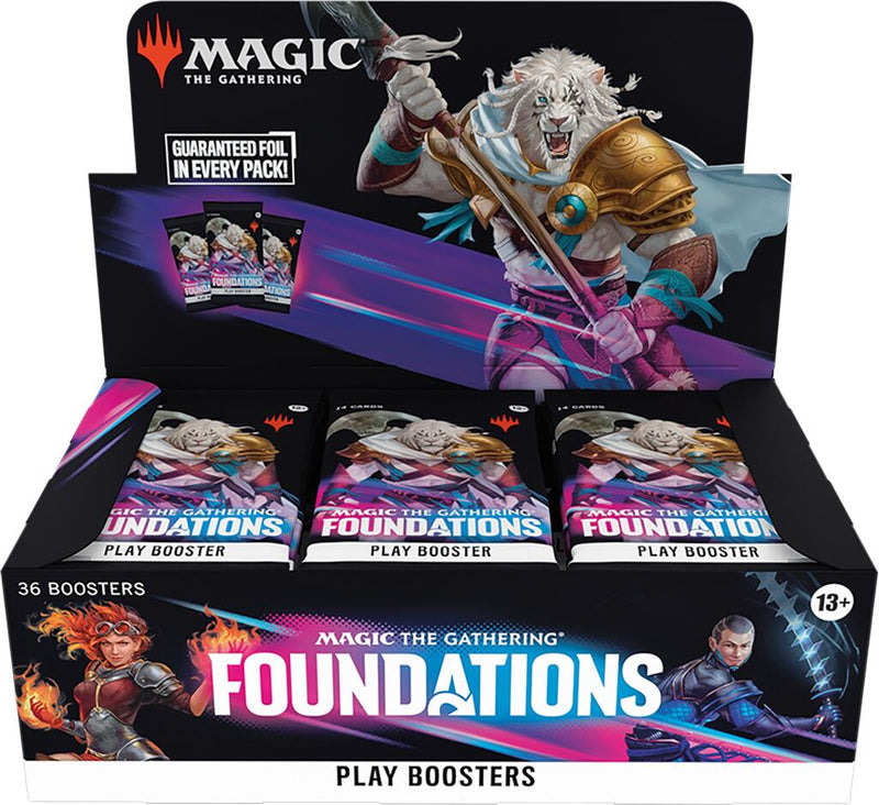 MTG Foundations - Play Booster Box MTG Sealed Magic: The Gathering   