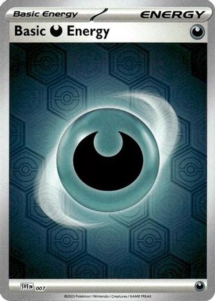 Basic Darkness Energy (Reverse Holofoil) (7) Reverse Holofoil [SV: Shrouded Fable] Pokemon Single Pokémon