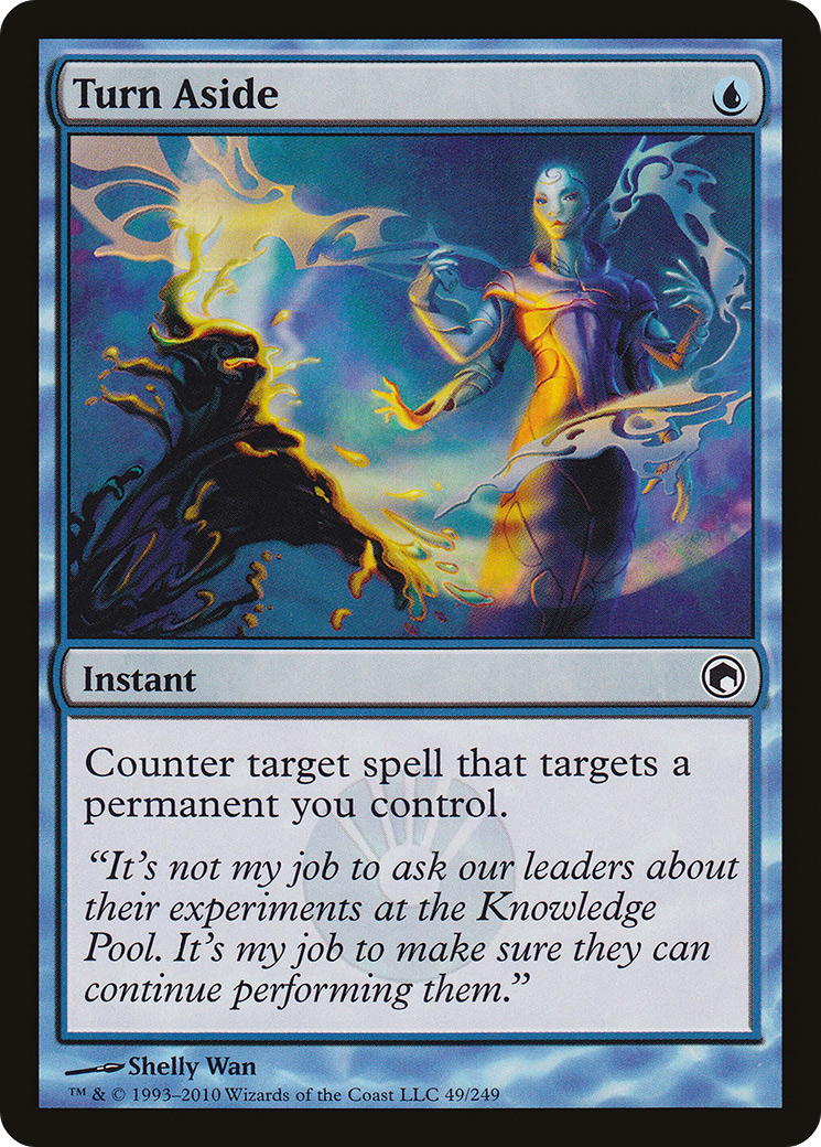 Turn Aside (SOM-049) [Scars of Mirrodin] MTG Single Wizards of the Coast