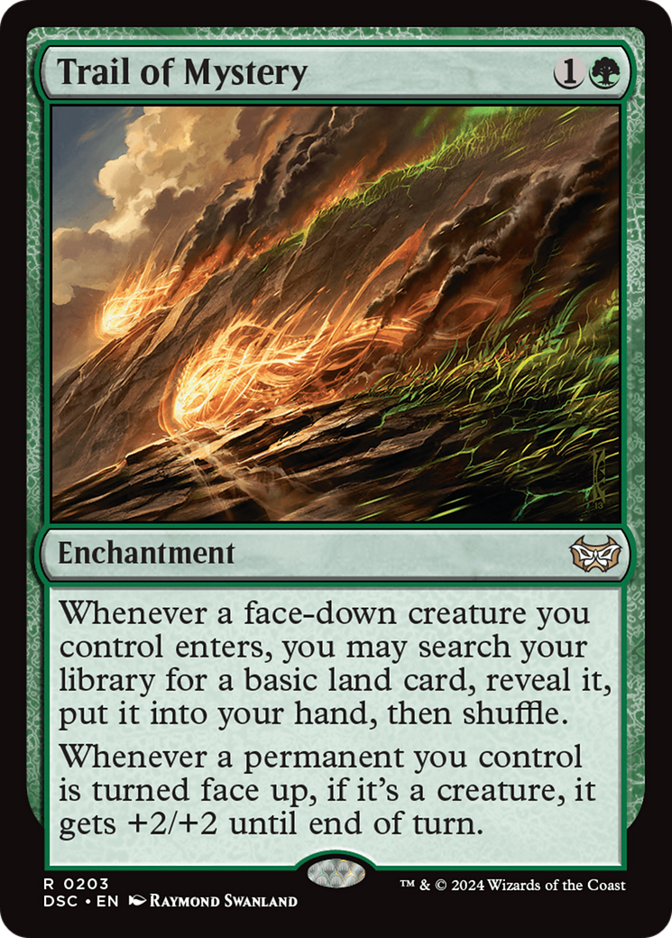 Trail of Mystery (DSC-203) [Duskmourn: House of Horror Commander] MTG Single Wizards of the Coast
