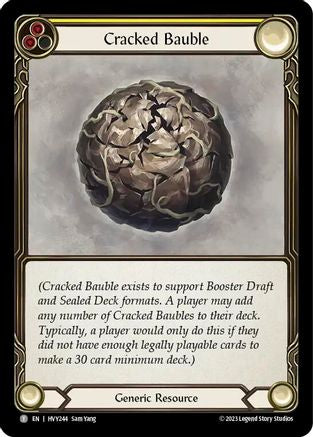 Cracked Bauble (Regular) [HVY244] (Heavy Hitters) Flesh And Blood Single Flesh And Blood   
