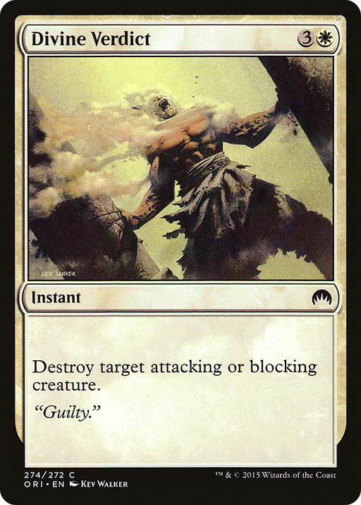 Divine Verdict (ORI-274) [Magic Origins] Foil MTG Single Wizards of the Coast