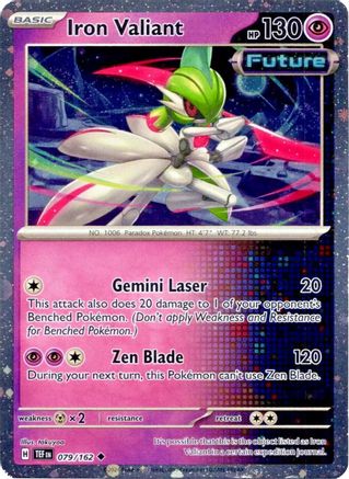 Iron Valiant - 079/162 (Cosmos Holo) Holofoil [Misc: Cards & Products] Pokemon Single Pokémon