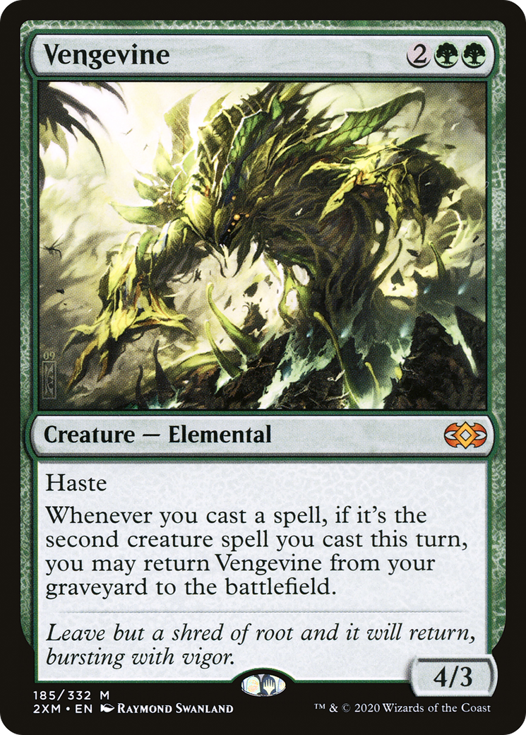 Vengevine (2XM-185) [Double Masters] MTG Single Wizards of the Coast