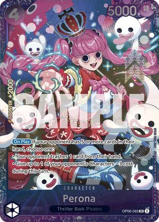 Perona (Treasure Cup 2024) (OP06-093) [One Piece Promotion Cards] Foil One Piece Single Bandai