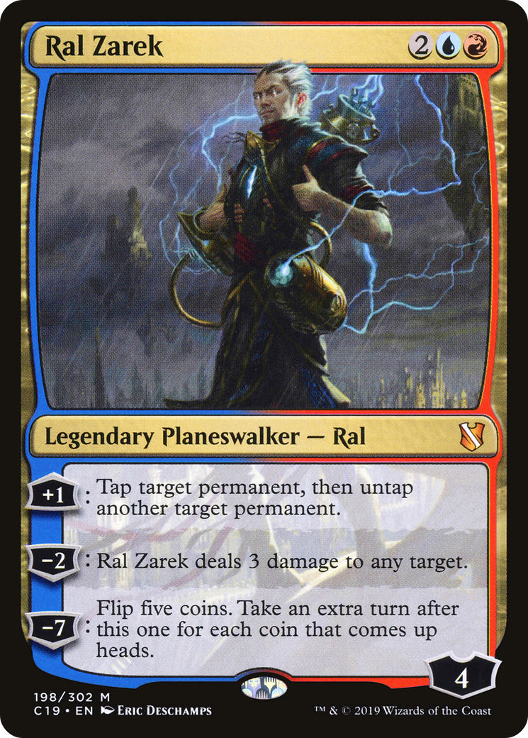 Ral Zarek (C19-198) [Commander 2019] MTG Single Wizards of the Coast