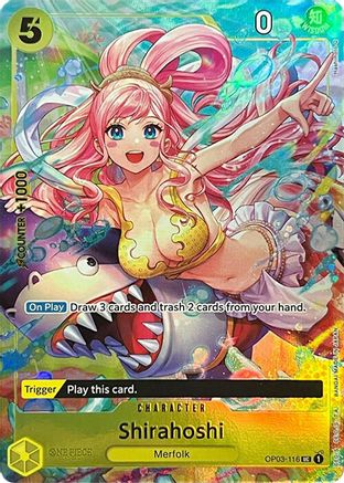 Shirahoshi (Premium Card Collection -BANDAI CARD GAMES Fest. 23-24 Edition-) (OP03-116) [One Piece Promotion Cards] Foil One Piece Single Bandai