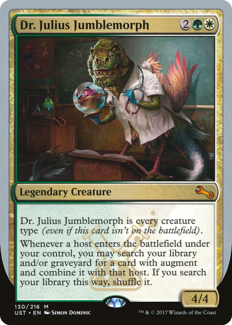 Dr. Julius Jumblemorph (UST-130) [Unstable] MTG Single Wizards of the Coast