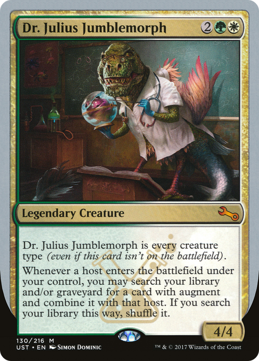 Dr. Julius Jumblemorph (UST-130) [Unstable] MTG Single Wizards of the Coast