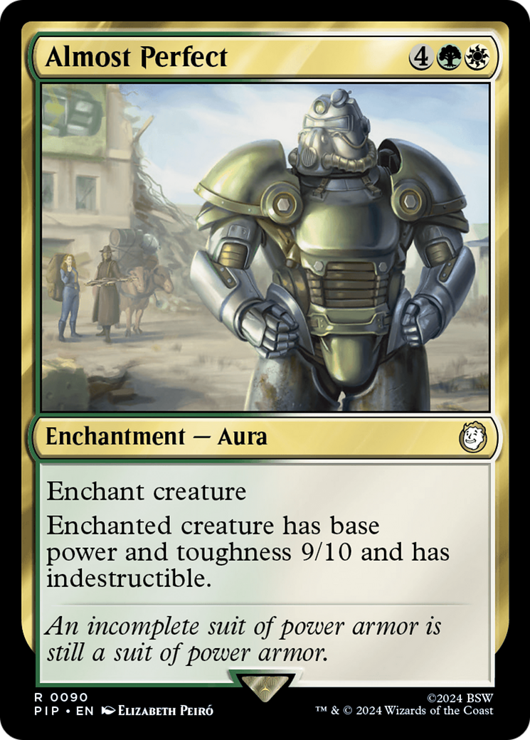 Almost Perfect (PIP-090) [Fallout] MTG Single Wizards of the Coast
