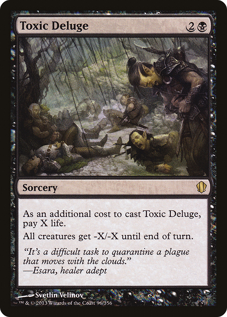 Toxic Deluge (C13-096) [Commander 2013] MTG Single Wizards of the Coast