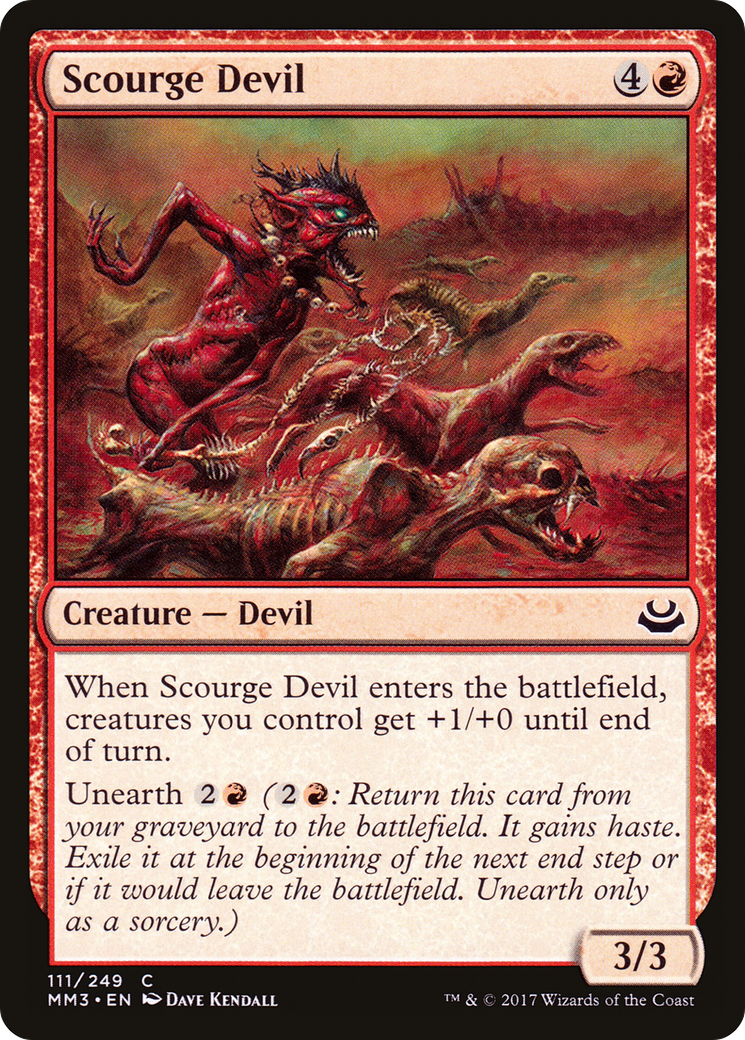 Scourge Devil (MM3-111) [Modern Masters 2017] MTG Single Modern Masters 2017