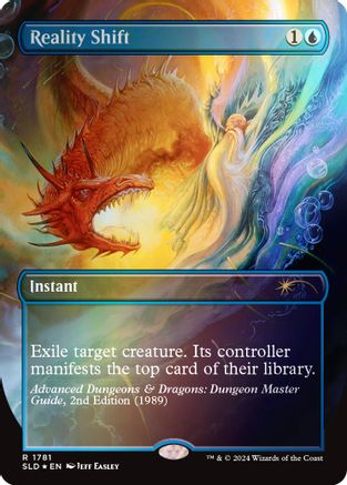 Reality Shift (Rainbow Foil) (SLD-1781) [Secret Lair Drop Series] Foil