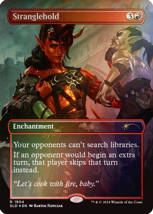 Stranglehold (Rainbow Foil) (SLD-1804) [Secret Lair Drop Series] Foil MTG Single Wizards of the Coast