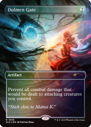 Dolmen Gate (Rainbow Foil) (SLD-1806) [Secret Lair] Drop Series Foil MTG Single Wizards of the Coast