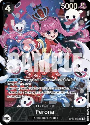 Perona (Store Treasure Cup 2024) (OP06-093) [One Piece Promotion Cards] Foil One Piece Single Bandai