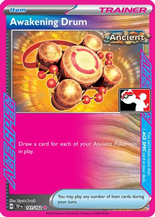 Awakening Drum (141) Holofoil [Misc: Prize Pack Series Cards] Pokemon Single Pokémon
