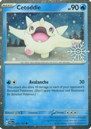 Cetoddle - 053/193 (Holiday Calendar) Holofoil [Misc: Cards & Products] Pokemon Single Pokémon