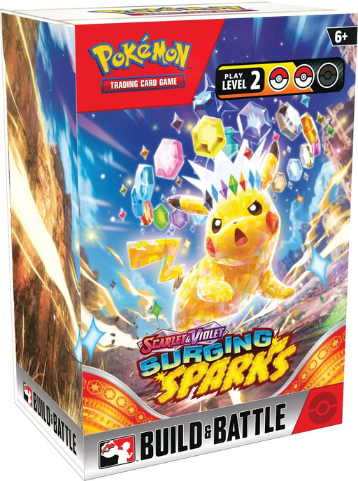 Pokémon Scarlet & Violet: Surging Sparks - Build and Battle Box Pokemon Sealed Pokémon   
