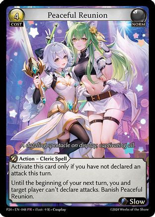 Peaceful Reunion (048) [Promotional Cards] Grand Archive Single Weebs of the Shore