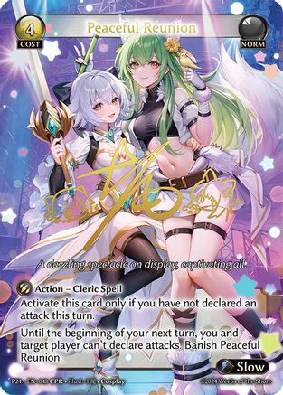 Peaceful Reunion (CPR) (048) [Promotional Cards] Grand Archive Single Weebs of the Shore