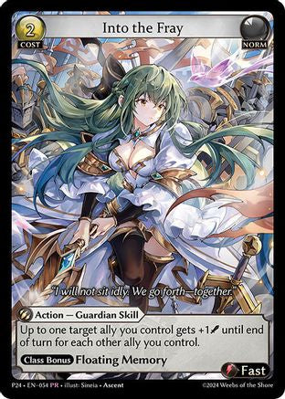 Into the Fray (054) [Promotional Cards] Grand Archive Single Weebs of the Shore