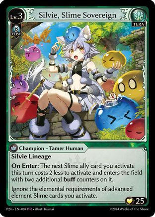 Silvie, Slime Sovereign (069) [Promotional Cards] Foil Grand Archive Single Weebs of the Shore