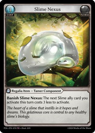 Slime Nexus (070) [Promotional Cards] Foil Grand Archive Single Weebs of the Shore