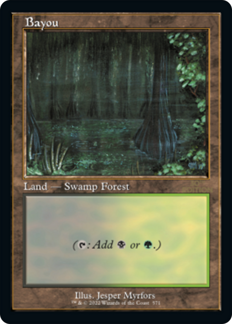 Bayou (30A-571) [30th Anniversary Edition] MTG Single Wizards of the Coast