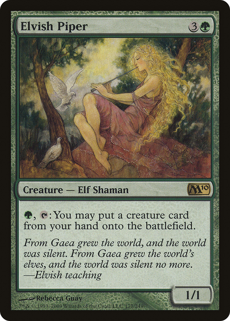 Elvish Piper (M10-177) [Magic 2010] MTG Single Wizards of the Coast