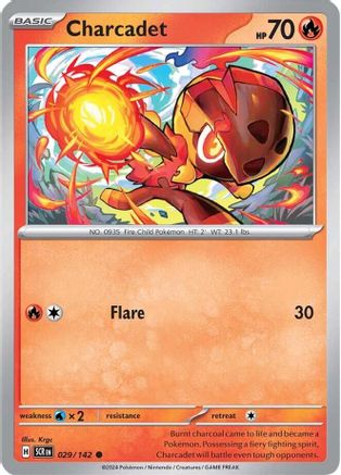 Charcadet (29) [SV: Stellar Crown] Pokemon Single Pokémon
