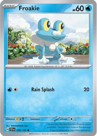 Froakie (39) [SV: Stellar Crown] Pokemon Single Pokémon