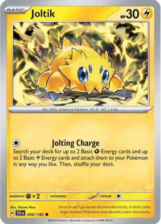 Joltik - 050/142 Reverse Holofoil [SV: Stellar Crown] Pokemon Single Pokémon