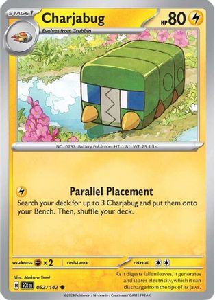 Charjabug (52) [SV: Stellar Crown] Pokemon Single Pokémon