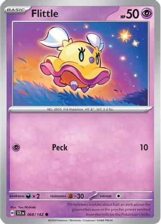 Flittle (68) [SV: Stellar Crown] Pokemon Single Pokémon