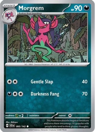 Morgrem (95) [SV: Stellar Crown] Pokemon Single Pokémon